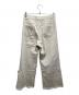 POPPY (ポピー) メニーリボンデニムパンツ アイボリー サイズ:M：4000円