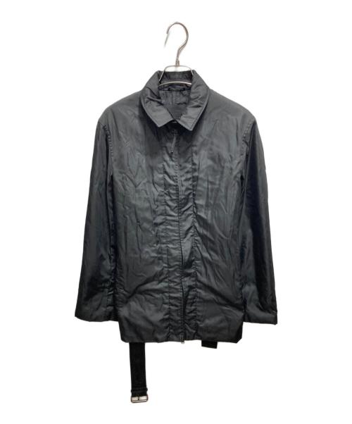 PRADA（プラダ）PRADA (プラダ) ナイロンジャケット ブラック サイズ:Mの古着・服飾アイテム