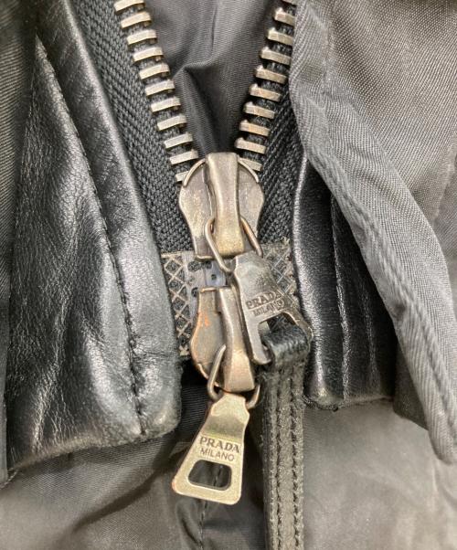 PRADA（プラダ）PRADA (プラダ) ナイロンジャケット ブラック サイズ:Mの古着・服飾アイテム
