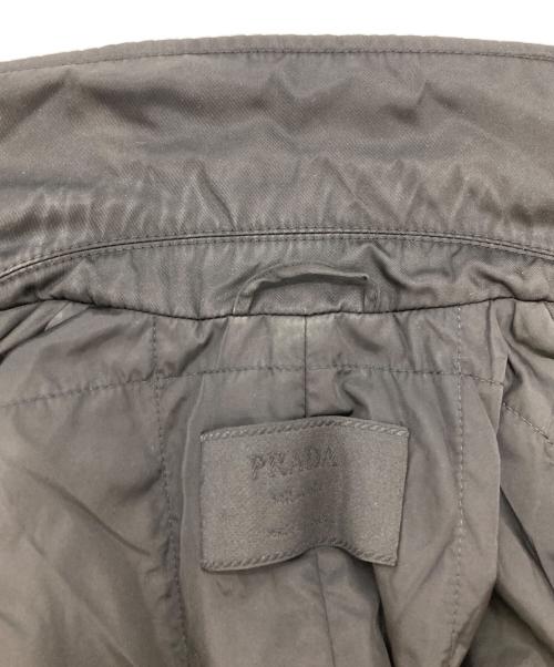 PRADA（プラダ）PRADA (プラダ) ナイロンジャケット ブラック サイズ:Mの古着・服飾アイテム
