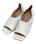 RIM.ARK（リムアーク）の古着「Wedge sole square shoes」｜ホワイト