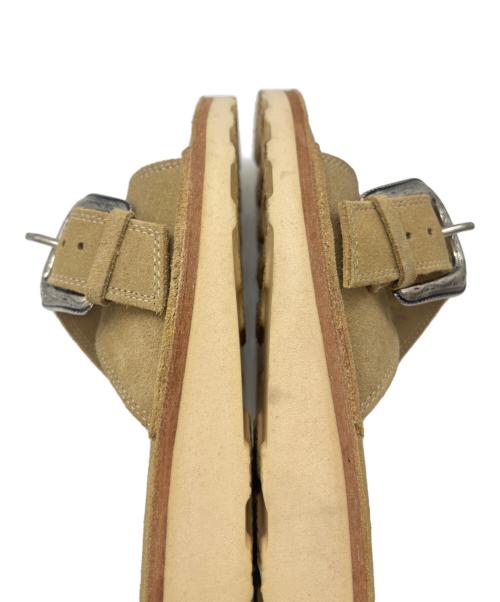 Caminando（カミナンド）Caminando (カミナンド) ストラップスウェードサンダル ベージュ サイズ:6の古着・服飾アイテム