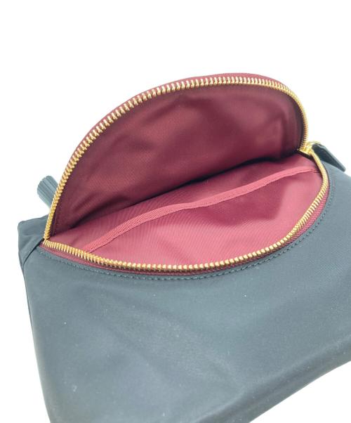 ANYA HINDMARCH（アニヤ・ハインドマーチ）ANYA HINDMARCH (アニヤハインドマーチ) ハッピーアイズセカンドバッグ ブラックの古着・服飾アイテム