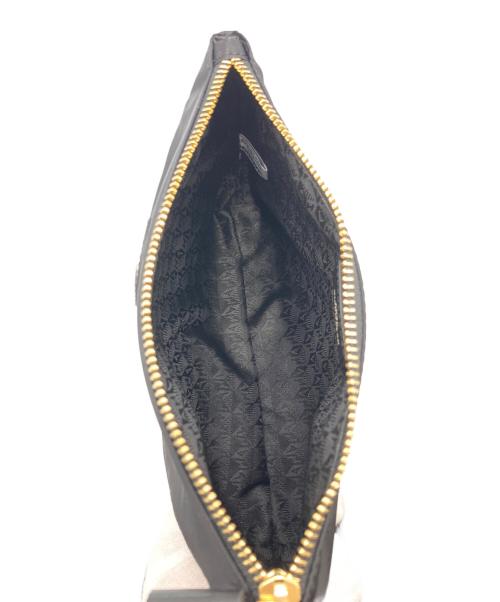 ANYA HINDMARCH（アニヤ・ハインドマーチ）ANYA HINDMARCH (アニヤハインドマーチ) ハッピーアイズセカンドバッグ ブラックの古着・服飾アイテム