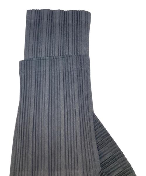 PLEATS PLEASE（プリーツプリーズ）PLEATS PLEASE (プリーツプリーズ) プリーツカットソー ブラック サイズ:165cmの古着・服飾アイテム