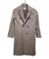 STUDIOUS（ステュディオス）の古着「Super140'sダブルクロンビーコート」｜グレー