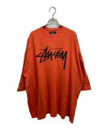 stussy（ステューシー）の古着「Tシャツ」｜オレンジ