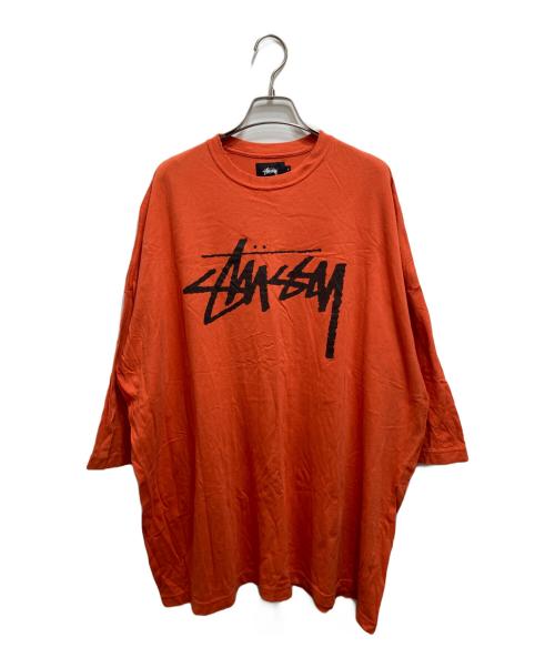 stussy（ステューシー）stussy (ステューシー) Tシャツ オレンジ サイズ:Sの古着・服飾アイテム