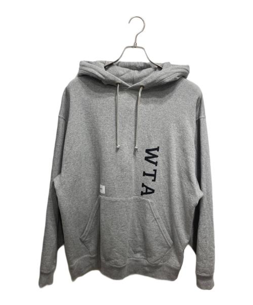 WTAPS（ダブルタップス）WTAPS (ダブルタップス) パーカー/DESIGN 01 / HOODY / COTTON. グレー サイズ:03の古着・服飾アイテム