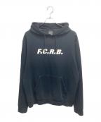 F.C.R.B.エフシーレアルブリストル）の古着「ロゴパーカー」｜ブラック