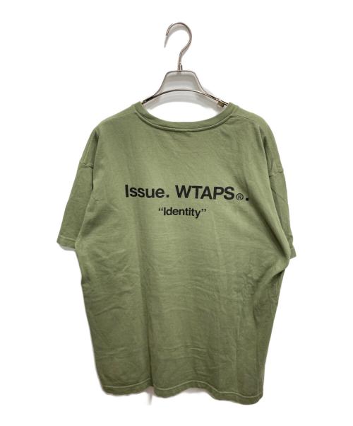 WTAPS（ダブルタップス）WTAPS (ダブルタップス) バックロゴプリントTシャツ グリーン サイズ:Ⅿの古着・服飾アイテム