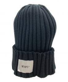WTAPS（ダブルタップス）の古着「ニット帽」｜ブラック