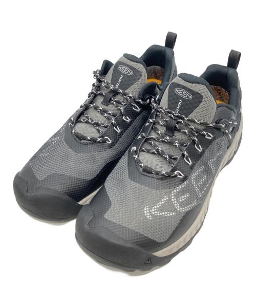KEEN（キーン）KEEN (キーン) ネクシス エヴォ ウォータープルーフ 防水ハイキングシューズ ブラック サイズ:27cmの古着・服飾アイテム