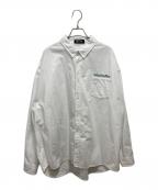 WIND AND SEAウィンダンシー）の古着「ポケットコットンシャツ」｜ホワイト