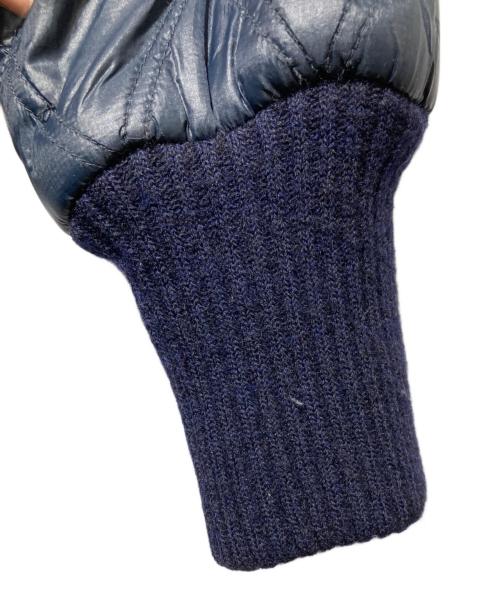 umii 908（ウミキューゼロハチ）umii 908 (ウミキューゼロハチ) キルティングフーディコート ネイビー サイズ:Sの古着・服飾アイテム