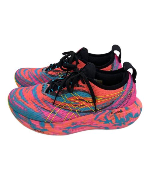 asics（アシックス）asics (アシックス) ローカットスニーカー ピンク サイズ:27の古着・服飾アイテム