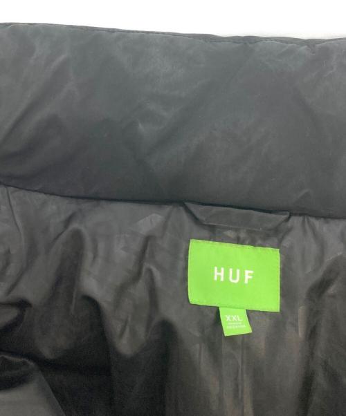 HUF（ハフ）HUF (ハフ) パファー ジャケット ブラック サイズ:XXLの古着・服飾アイテム