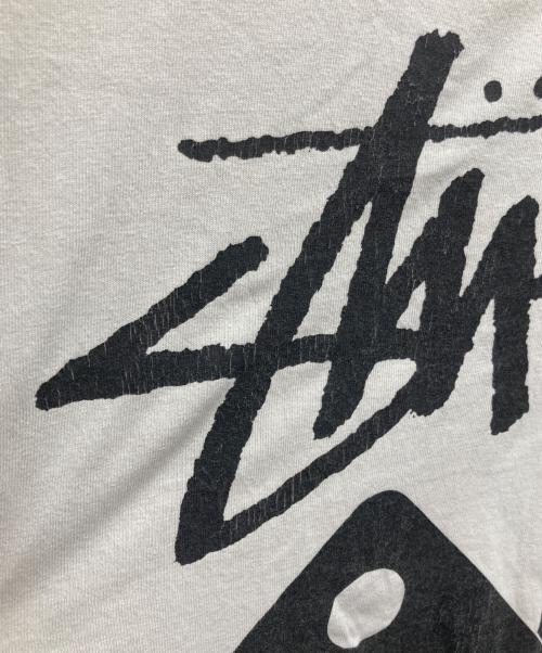 stussy（ステューシー）stussy (ステューシー) テスト ストライク T/	Test Strike Pigment Dyed Tee ブラウン サイズ:XLの古着・服飾アイテム