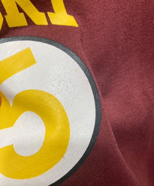 stussy（ステューシー）stussy (ステューシー) スポーツクルーカレッジスウェット ボルドー サイズ:Lの古着・服飾アイテム