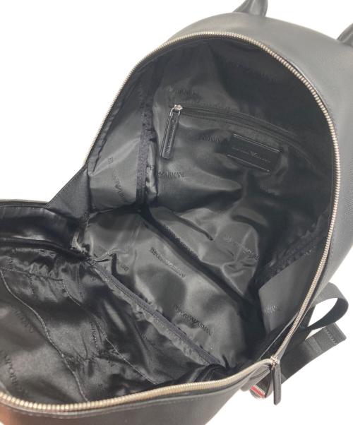 EMPORIO ARMANI（エンポリオアルマーニ）EMPORIO ARMANI (エンポリオアルマーニ) バックパック ブラックの古着・服飾アイテム