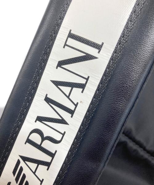EMPORIO ARMANI（エンポリオアルマーニ）EMPORIO ARMANI (エンポリオアルマーニ) バックパック ブラックの古着・服飾アイテム