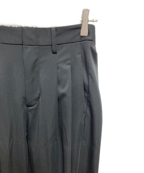 ATTACHMENT（アタッチメント）ATTACHMENT (アタッチメント) ツータックドレープパンツ ブラック サイズ:1の古着・服飾アイテム