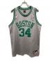 NIKE（ナイキ）の古着「Boston Celtics ボストン ピアース 34 ゲームシャツ」｜グレー×グリーン
