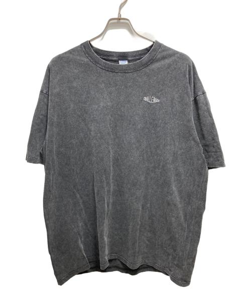 CHALLENGER（チャレンジャー）CHALLENGER (チャレンジャー) ピグメント加工Tシャツ グレー サイズ:XLの古着・服飾アイテム