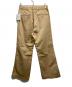 Couture d'adam (クチュールドアダム) Aged Chino PT / US Military Type/25SS ブラウン サイズ:M 未使用品：14000円