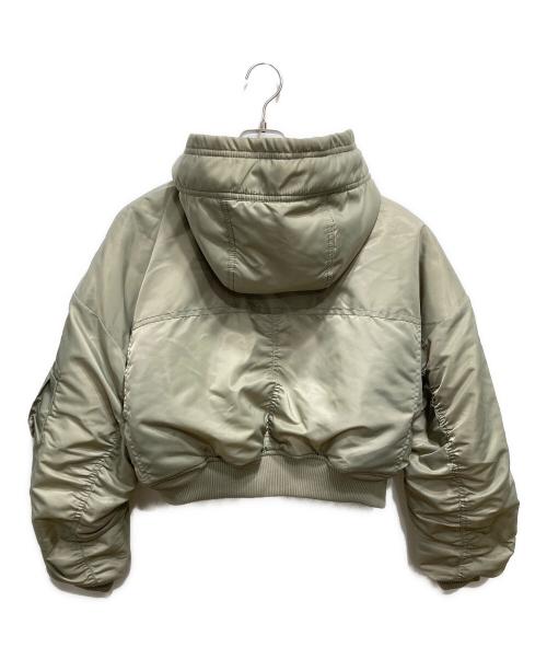 MAISON SPECIAL（メゾンスペシャル）MAISON SPECIAL (メゾンスペシャル) Multiway Short Length MA-1 カーキ サイズ:FREEの古着・服飾アイテム