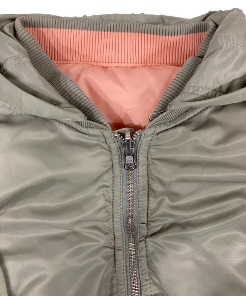 MAISON SPECIAL（メゾンスペシャル）MAISON SPECIAL (メゾンスペシャル) Multiway Short Length MA-1 カーキ サイズ:FREEの古着・服飾アイテム