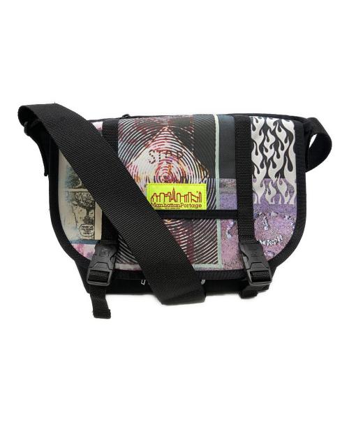 Manhattan Portage（マンハッタンポーテージ）Manhattan Portage (マンハッタンポーテージ) Peter Sutherland Casual (ピーターサザーランド) メッセンジャーバッグ ブラックの古着・服飾アイテム