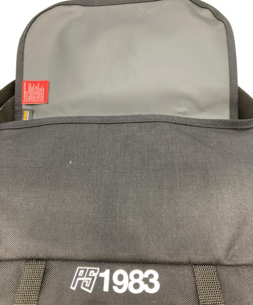 Manhattan Portage（マンハッタンポーテージ）Manhattan Portage (マンハッタンポーテージ) Peter Sutherland Casual (ピーターサザーランド) メッセンジャーバッグ ブラックの古着・服飾アイテム