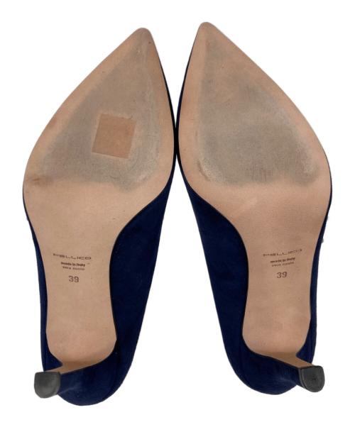 PELLICO（ペリーコ）PELLICO (ペリーコ) ヒールパンプス ネイビー サイズ:39の古着・服飾アイテム