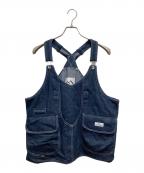franklin climbingフランクリンクライミング）の古着「デニムベスト」｜ネイビー