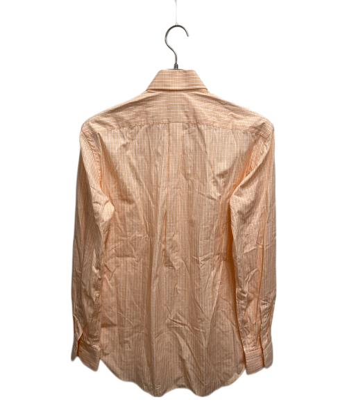 Errico Formicola（エリコフォルミコラ）Errico Formicola (エリコフォルミコラ) ドレスシャツ オレンジ サイズ:15/38の古着・服飾アイテム