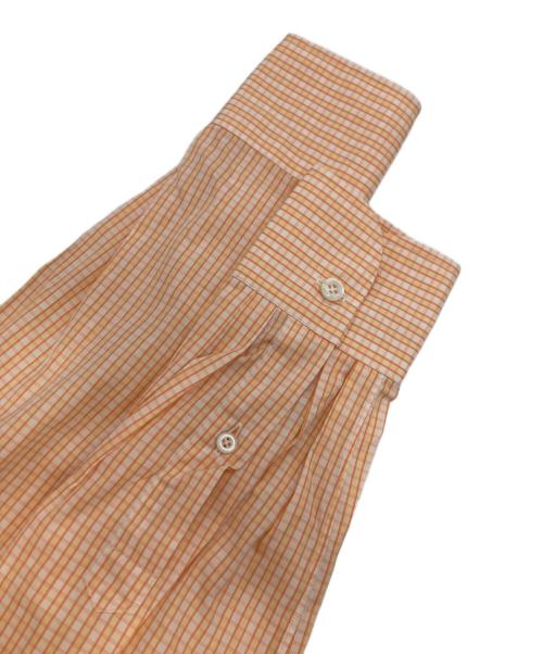 Errico Formicola（エリコフォルミコラ）Errico Formicola (エリコフォルミコラ) ドレスシャツ オレンジ サイズ:15/38の古着・服飾アイテム