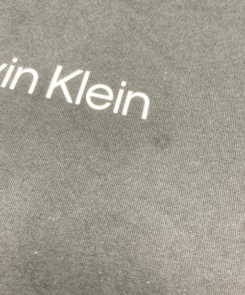 Calvin Klein（カルバンクライン）Calvin Klein (カルバンクライン) スタンダードロゴ リラックス クルーネックTシャツ ブラック サイズ:Mの古着・服飾アイテム