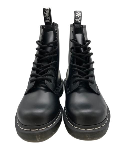 Dr.Martens（ドクターマーチン）Dr.Martens (ドクターマーチン) 8ホールホワイトステッチブーツ ブラック サイズ:UK4 未使用品の古着・服飾アイテム