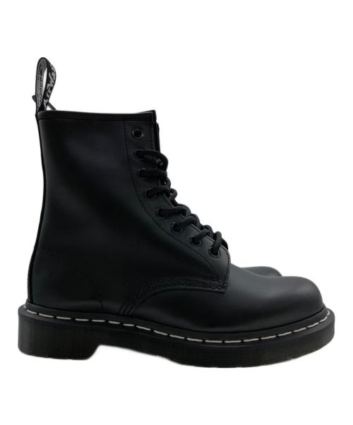 Dr.Martens（ドクターマーチン）Dr.Martens (ドクターマーチン) 8ホールホワイトステッチブーツ ブラック サイズ:UK4 未使用品の古着・服飾アイテム