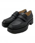 あしながおじさんアシナガオジサン）の古着「ローファー」｜ブラック