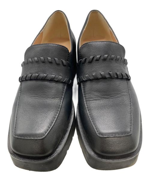 あしながおじさん（アシナガオジサン）あしながおじさん (アシナガオジサン) ローファー ブラック サイズ:23.5の古着・服飾アイテム