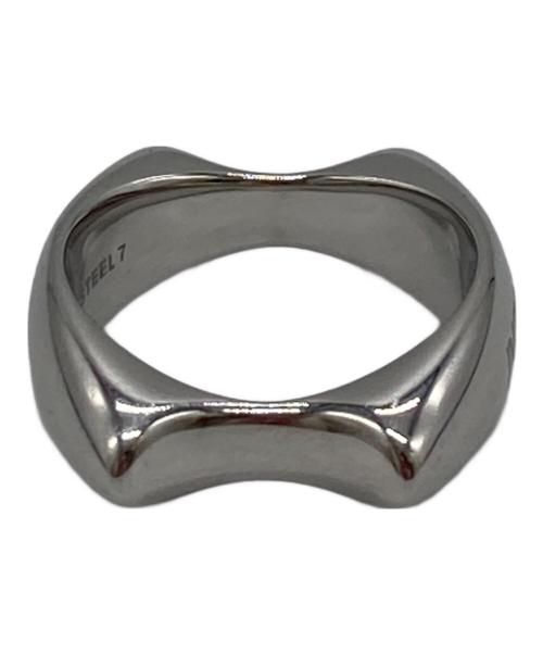 DIESEL（ディーゼル）DIESEL (ディーゼル) ステンレスリング シルバー サイズ:7の古着・服飾アイテム