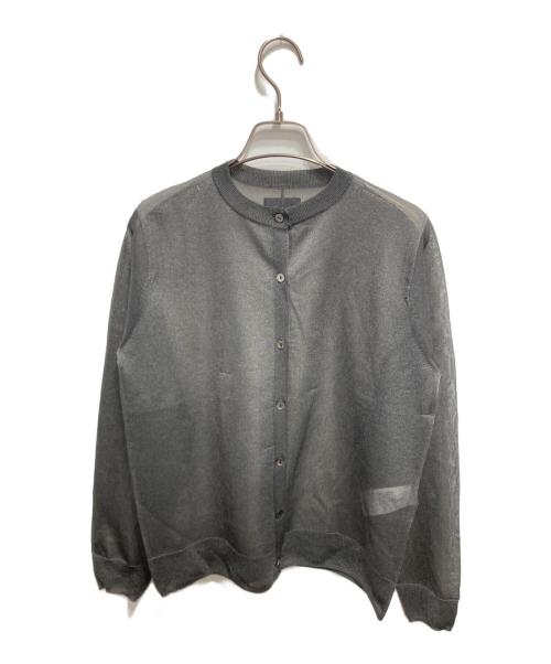 Mila Owen（ミラオーウェン）Mila Owen (ミラオーウェン) アンサンブルシアーニットカーディガン グレーの古着・服飾アイテム