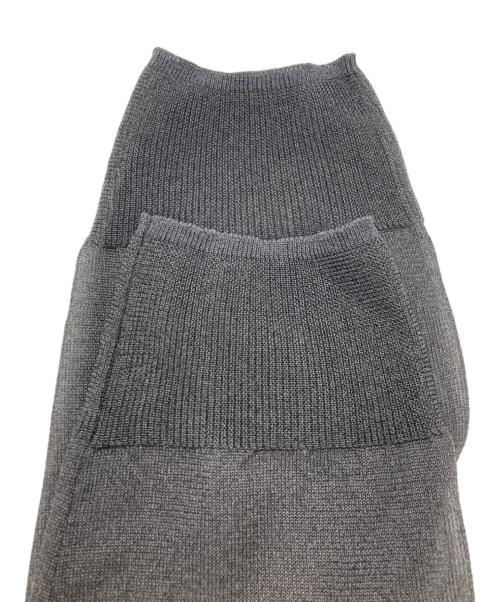 Mila Owen（ミラオーウェン）Mila Owen (ミラオーウェン) アンサンブルシアーニットカーディガン グレーの古着・服飾アイテム