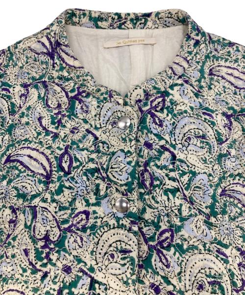 ne quittez pas（ヌキテパ）ne quittez pas (ヌキテパ) キルティングジャケット グリーン サイズ:無しの古着・服飾アイテム