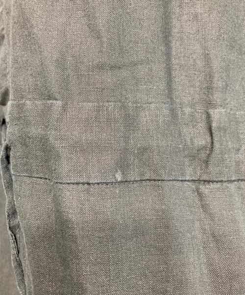 KAGURE（カグレ）KAGURE (カグレ) リネンオールインワン ブラック サイズ:FREEの古着・服飾アイテム