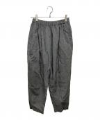 かぐれカグレ）の古着「リネンコットンサルエルパンツ」｜グレー