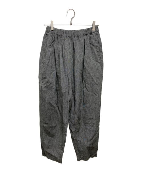 かぐれ（カグレ）かぐれ (カグレ) リネンコットンサルエルパンツ グレー サイズ:Freeの古着・服飾アイテム