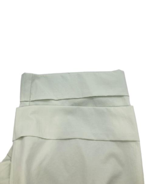 UNITED ARROWS TOKYO（ユナイテッドアローズトウキョウ）UNITED ARROWS TOKYO (ユナイテッドアローズトウキョウ) バックプリーツ 五分袖 ブラウス グリーン サイズ:Ⅿ 未使用品の古着・服飾アイテム